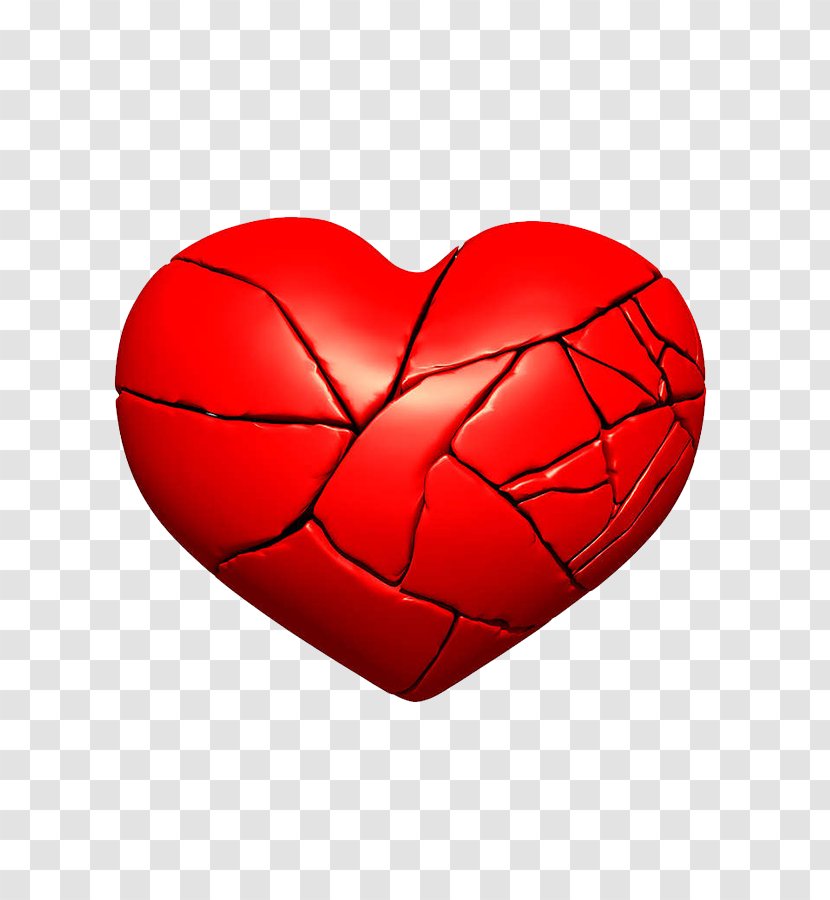 Broken Heart Love Clip Art - Cartoon Transparent PNG