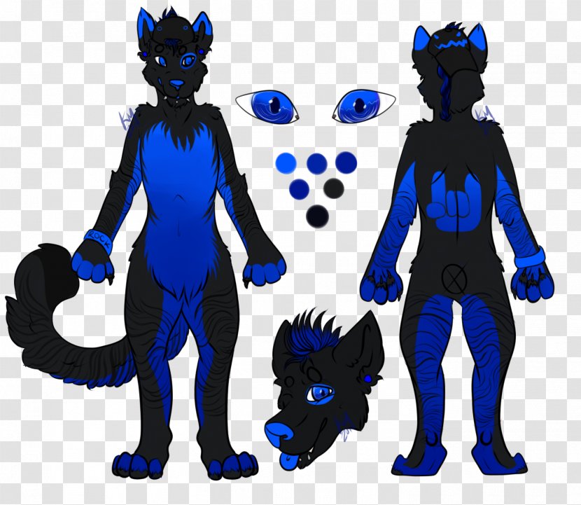 Cat Cobalt Blue Demon Clip Art - Costume Transparent PNG