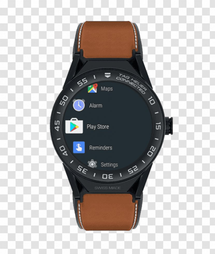 TAG Heuer Connected Modular Smartwatch Jewellery - Buckle - Watch Transparent PNG