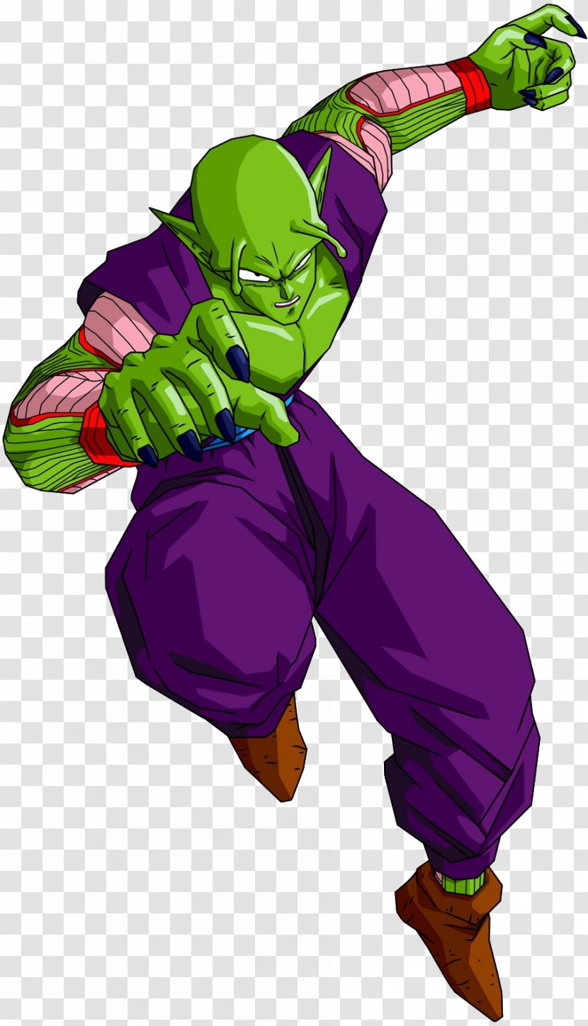 Dragon Ball FighterZ King Piccolo Goku Kami - Silhouette Transparent PNG