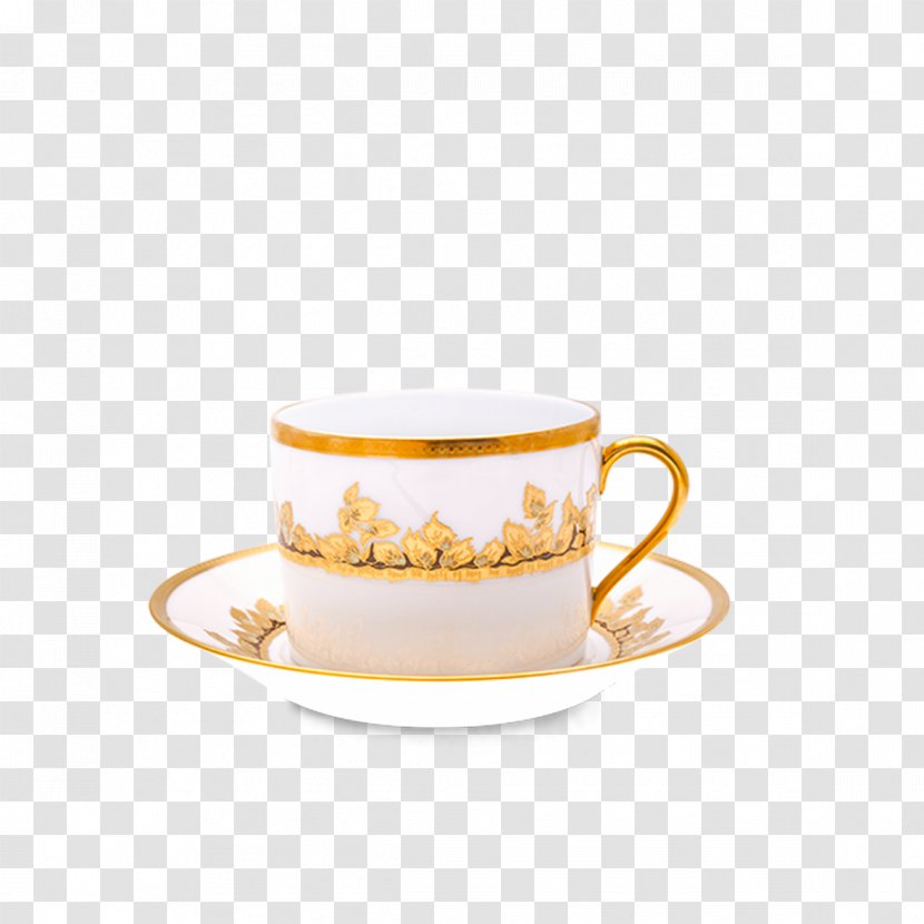 Coffee Cup Espresso Saucer Porcelain Mug - Cappuccino Transparent PNG