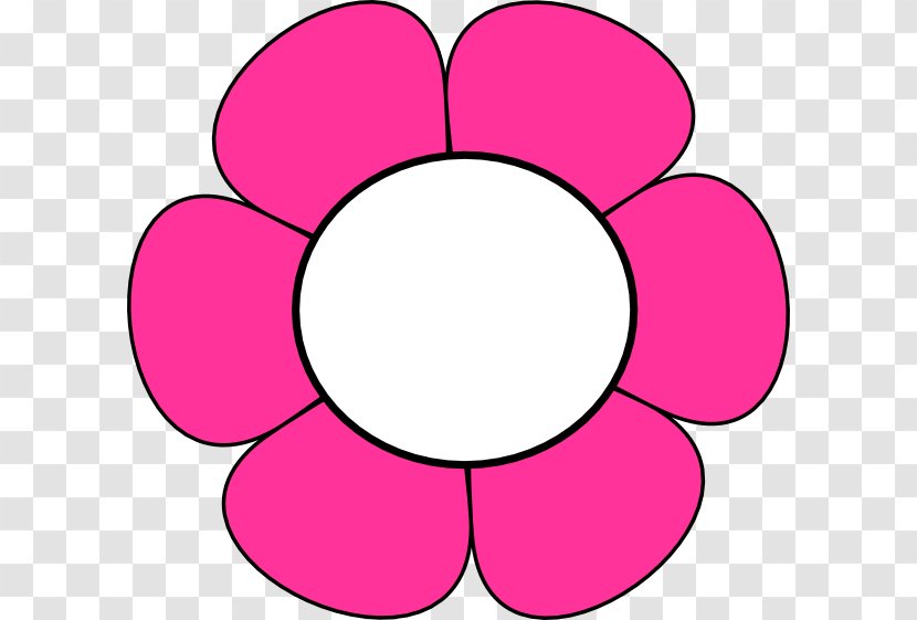 Pink Flowers Clip Art - Blue Transparent PNG