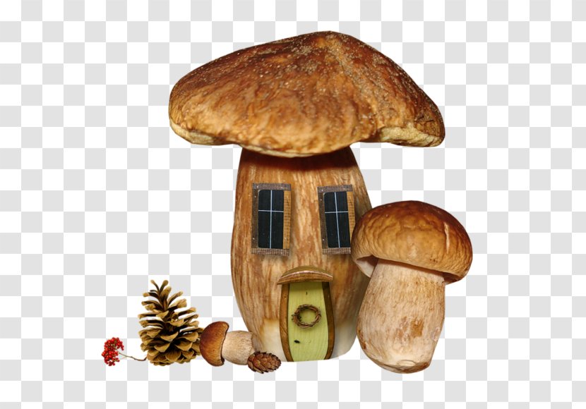 Autumn Clip Art - Presentation - Mushroom House Transparent PNG