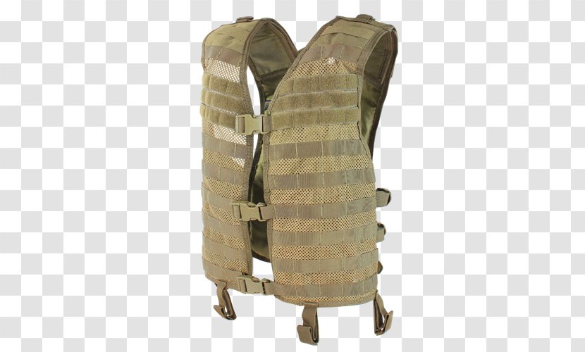 Condor Mesh Hydration Vest Gilets Tactical Elite MOLLE - Molle - Firefighter Weight Transparent PNG