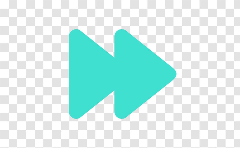 Button Media Controls - Turquoise Transparent PNG