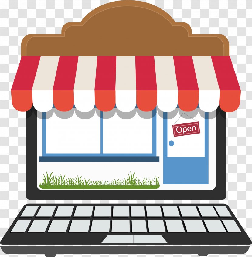 Storefront Online Shopping Clip Art - Supermarket Transparent PNG