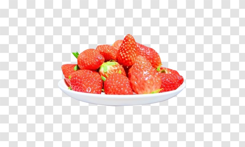 Strawberry Aedmaasikas - A Piece Of Red Picking Picture Material Transparent PNG