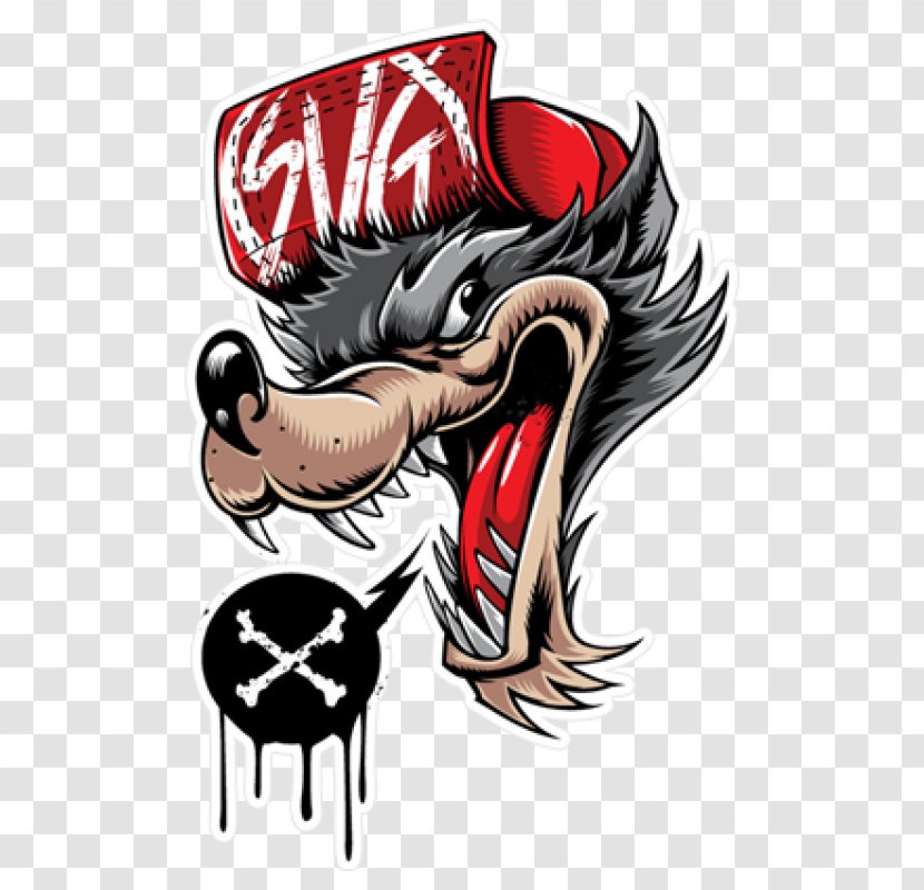 Gray Wolf Drawing Art - Design Transparent PNG