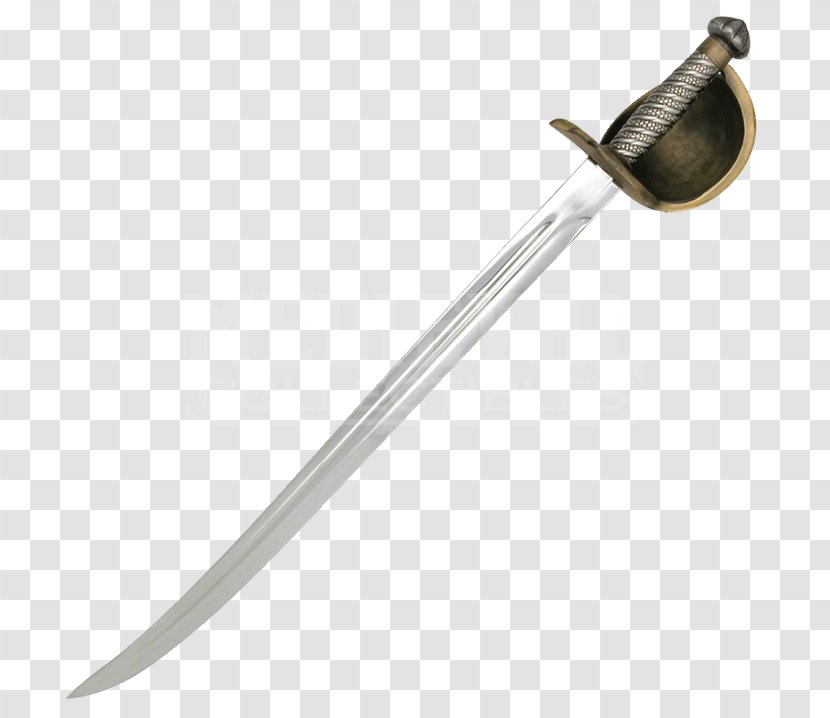Cutlass Golden Age Of Piracy Sabre Naval Boarding - Weapon Transparent PNG