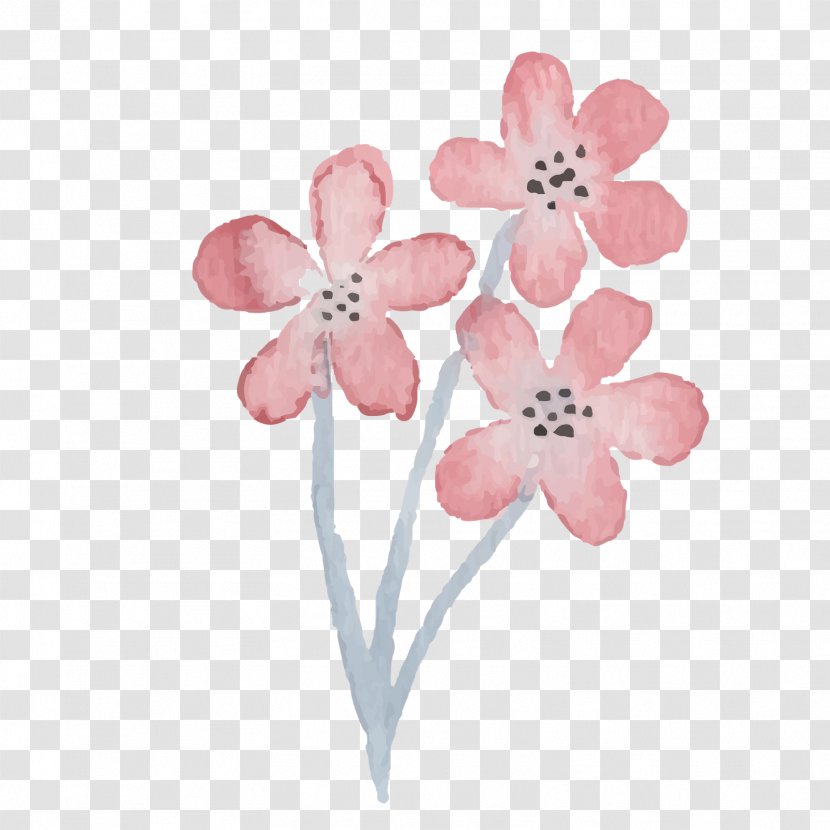 Watercolor Flower Notebook Floral Design Gift - Bouquet Transparent PNG