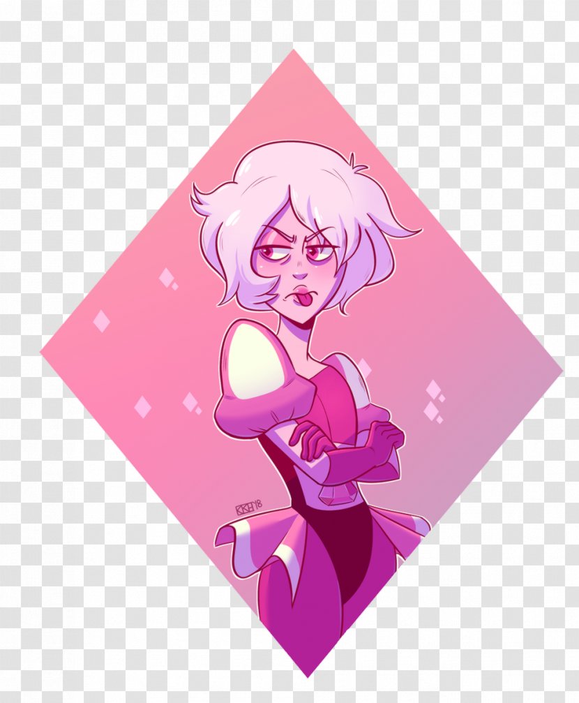 Pink Diamond Hope Garnet Gemstone Transparent PNG