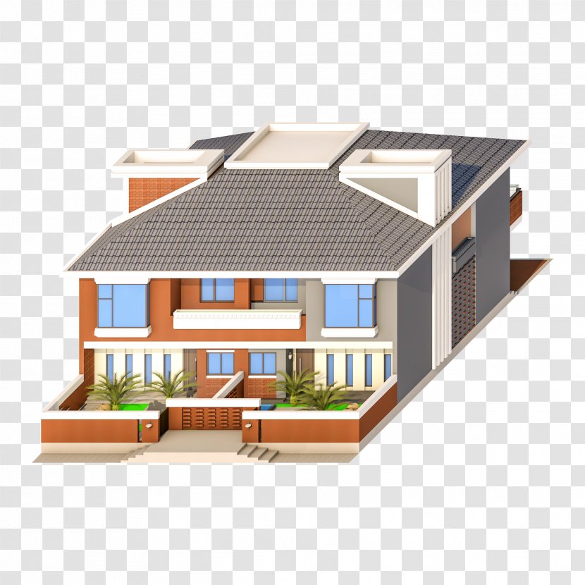 House Property Home Building Roof - Land Lot - Floor Plan Transparent PNG