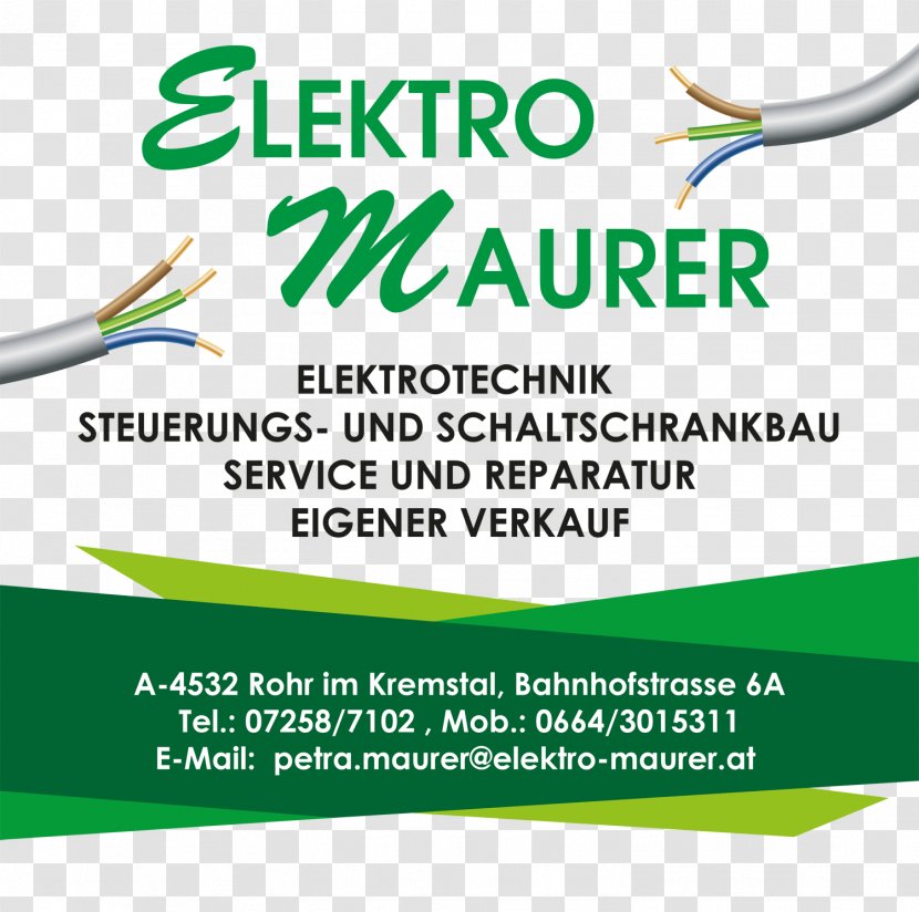 Electrician Naprawa Electrical Engineering Wires & Cable - Elektro Transparent PNG