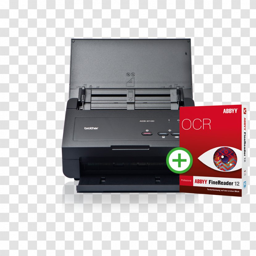 Paper Image Scanner Brother ADS-2100e ADF 600 X 600DPI A4 Black Accessories ADS-2400N - Laser Printing - Dpi DpiDocument ScannerPrinter Transparent PNG