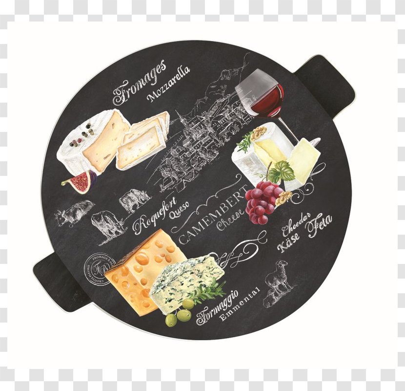 Porcelain Platter Cheese Knife Plate Transparent PNG