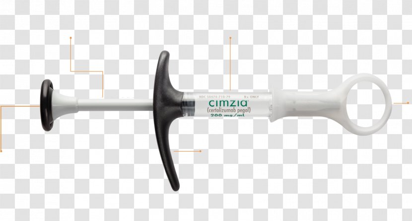 Certolizumab Pegol Syringe Injection UCB Tumor Necrosis Factor Alpha Transparent PNG