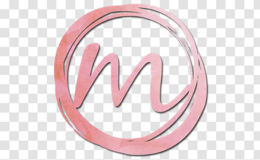 Brand Pink M Font Transparent PNG