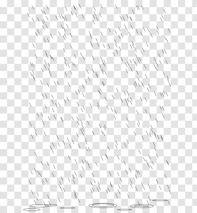 Rain Clip Art - Silhouette - Ripples Vector Transparent PNG