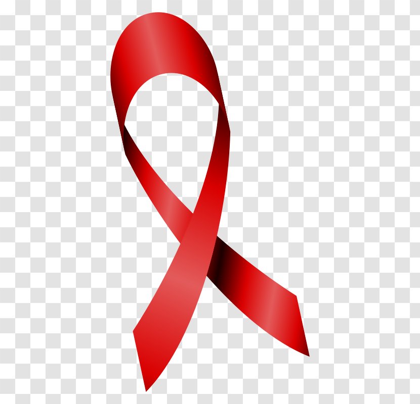 Red Ribbon Epidemiology Of HIV/AIDS Clip Art World AIDS Day - Symbol - Logo Hiv Aids Transparent PNG