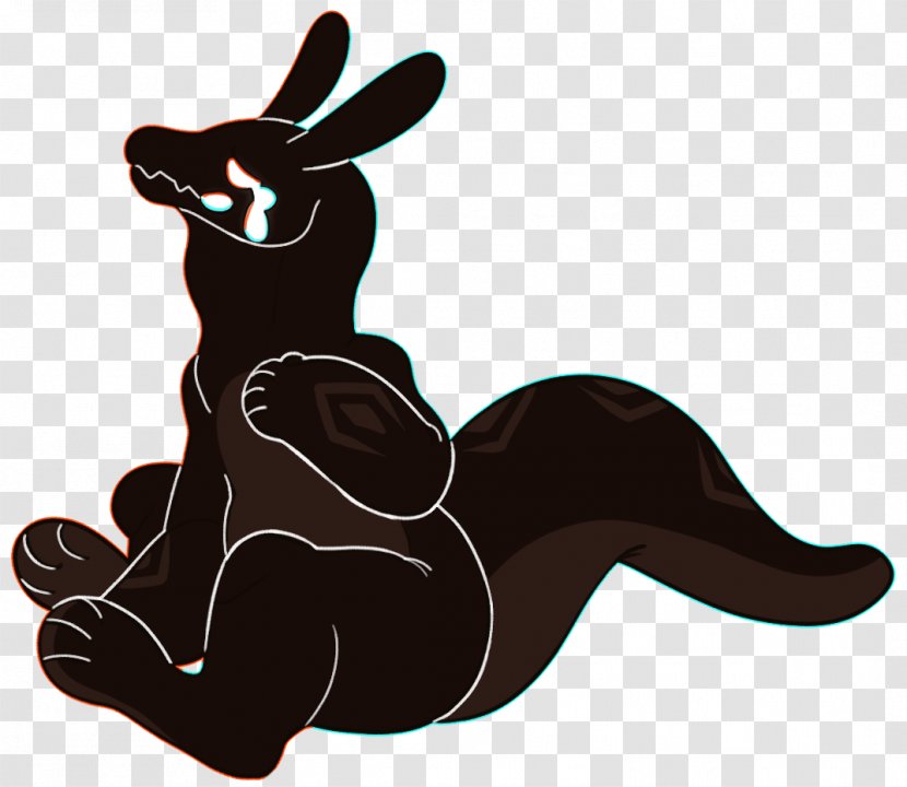 Domestic Rabbit Hare Horse Kangaroo Dog - Like Mammal Transparent PNG