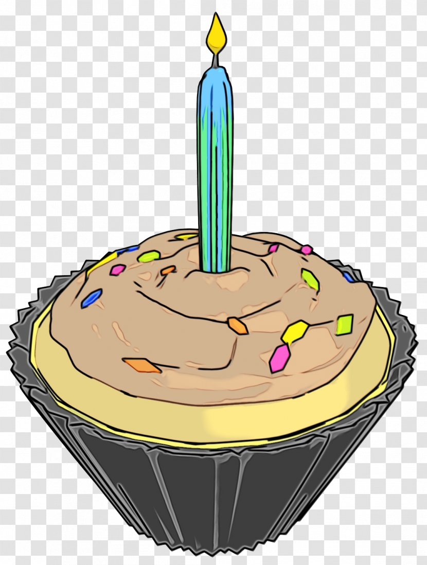 Birthday Cake Drawing - Party - Cuisine Dish Transparent PNG