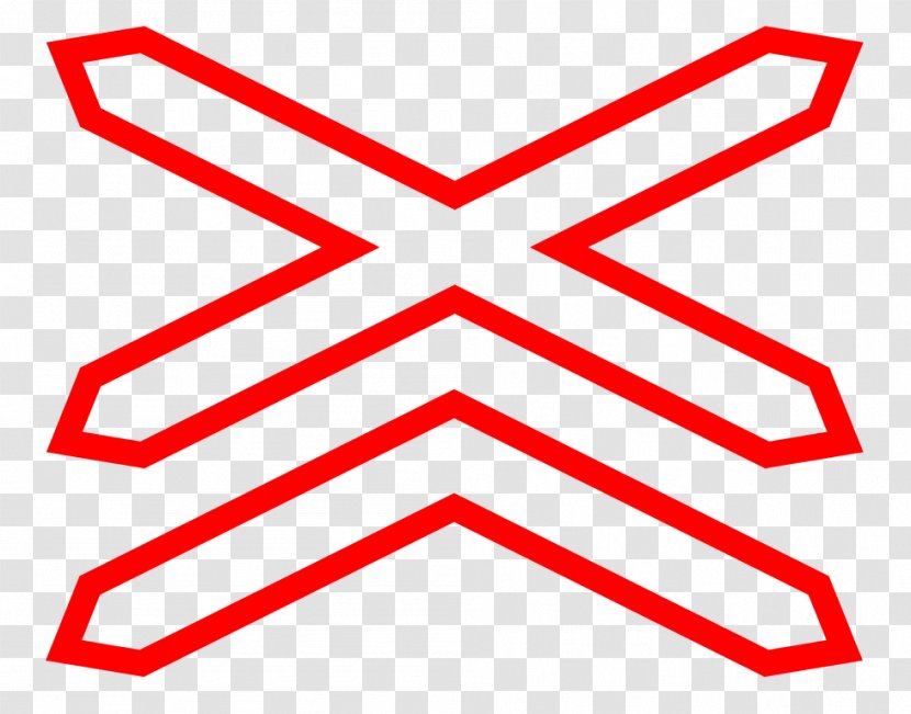 Level Crossing Railroad Traffic Single-track Railway - Logo - Road Transparent PNG