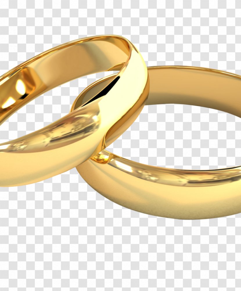 Marriage Wedding Ring Divorce - Yellow Transparent PNG