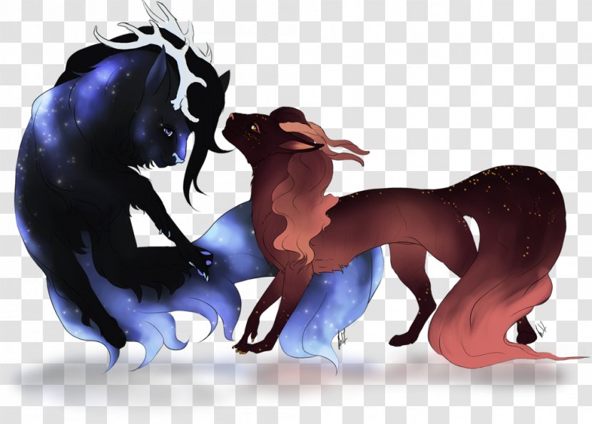 Horse Dog Cartoon Canidae - Organism Transparent PNG