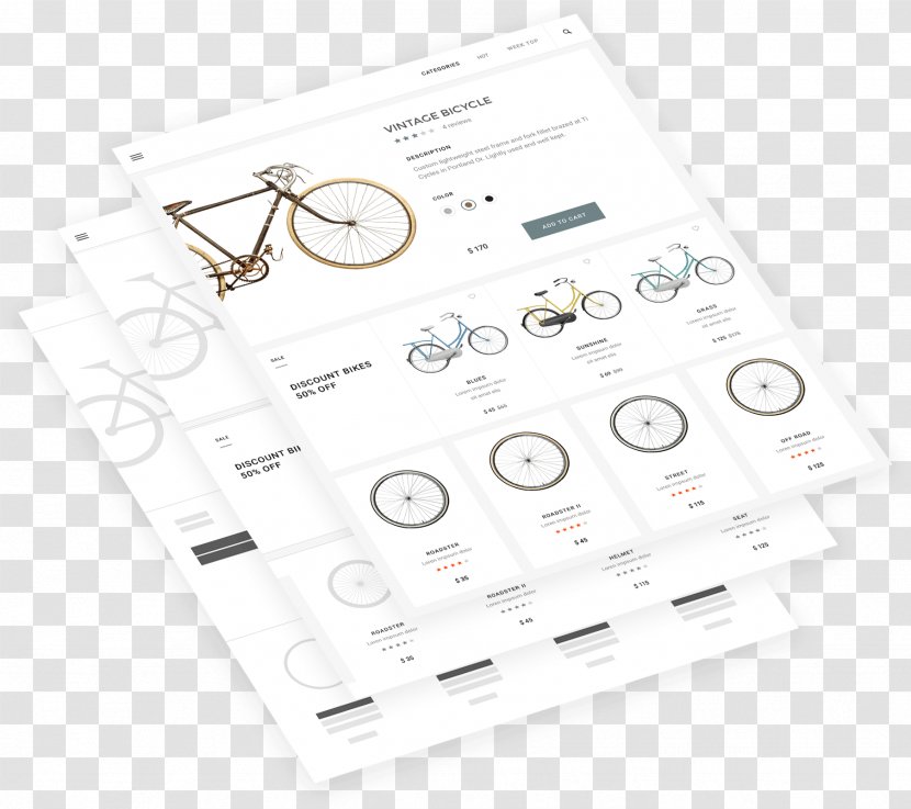 Website Wireframe Justinmind Prototype Axure RP Software Prototyping - Rp - Mobile Ui Transparent PNG