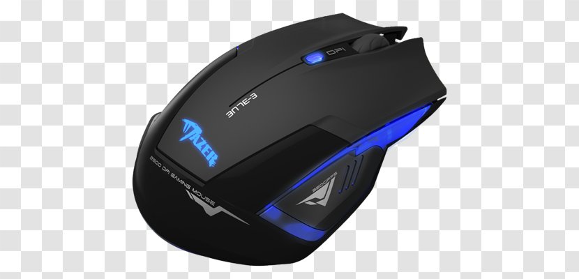 Computer Mouse E-Blue Mazer Type-r 6D Wired Gaming Wireless Dots Per Inch Video Game Transparent PNG
