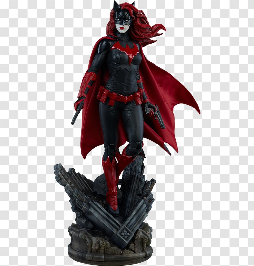Batwoman Batman Batgirl Sideshow Collectibles Statue - Mystery Of The Transparent PNG
