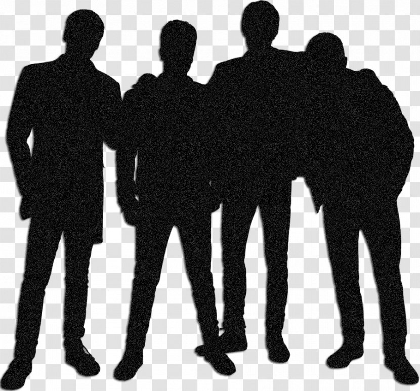 Big Time Rush Musician Film Windows Down - Flower - Silhouette Group Transparent PNG