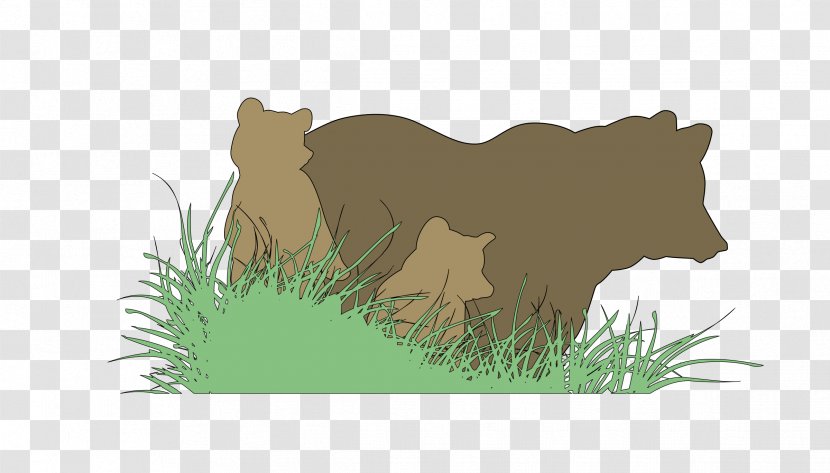 Brown Bear English Niseko Clip Art - Plant Transparent PNG