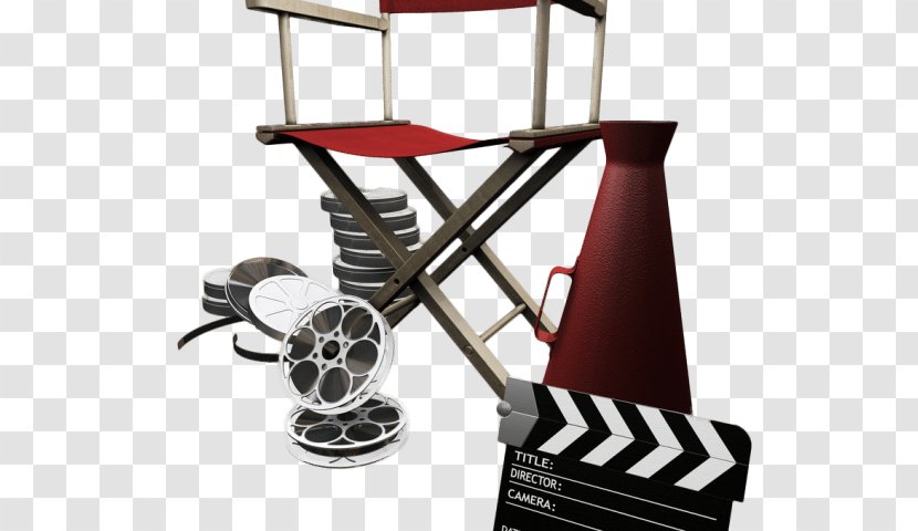 Director's Chair Film Director Table - Bar Stool Transparent PNG