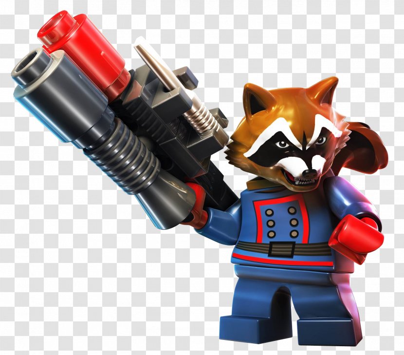 Lego Marvel Super Heroes Rocket Raccoon Groot Star-Lord - Minifigure Transparent PNG