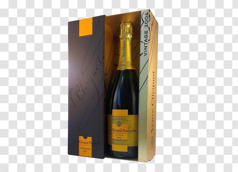 Champagne Sparkling Wine Brut Veuve Clicquot - Rose Transparent PNG