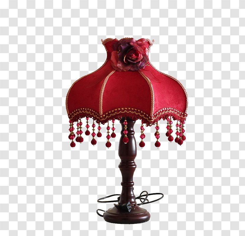 Lampe De Bureau Designer - Marriage - The New Room Table Lamp With Red Transparent PNG