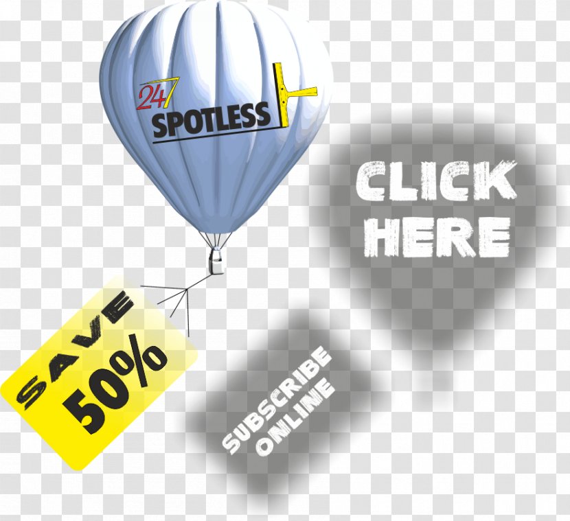 Hot Air Balloon Logo - Text Transparent PNG