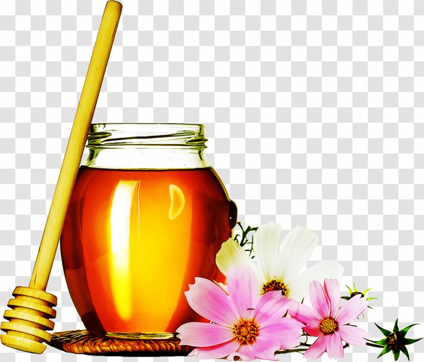 Honey Bee Food Chrysanthemum Tea - Glass Petal Transparent PNG
