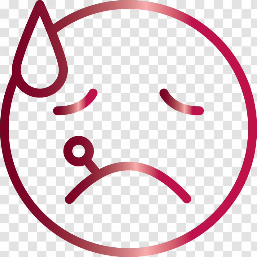 Fever Emoji Corona Virus Disease Transparent PNG