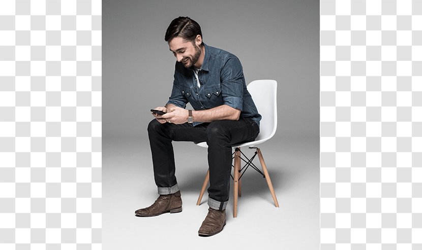 Chair Sitting Jeans Denim - Sleeve - Arabian Man Transparent PNG