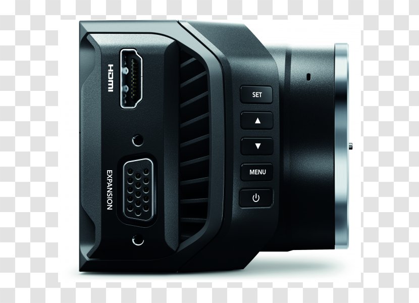 Blackmagic Micro Studio 4K Design Resolution Cinema Camera - Electronic Device Transparent PNG