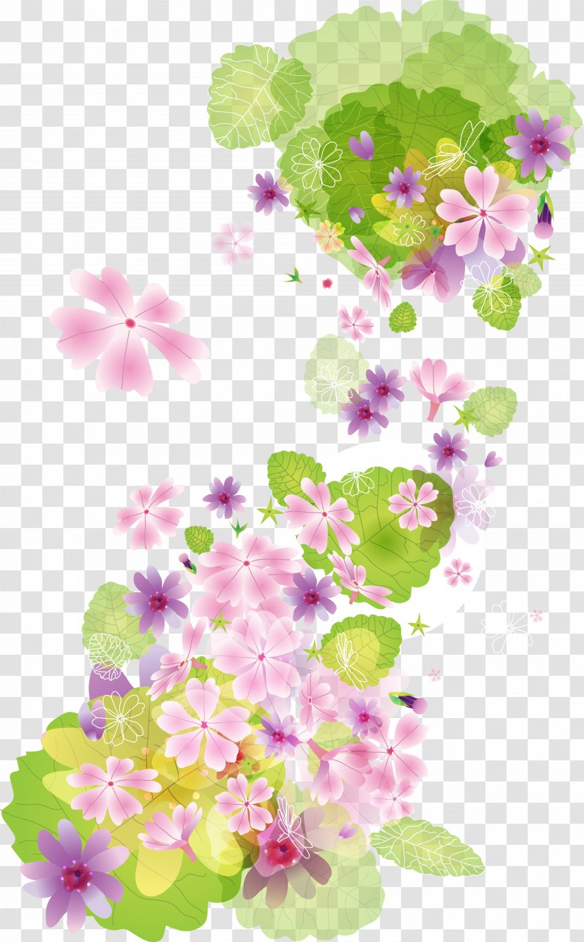 Flower Color Clip Art - 8 Transparent PNG