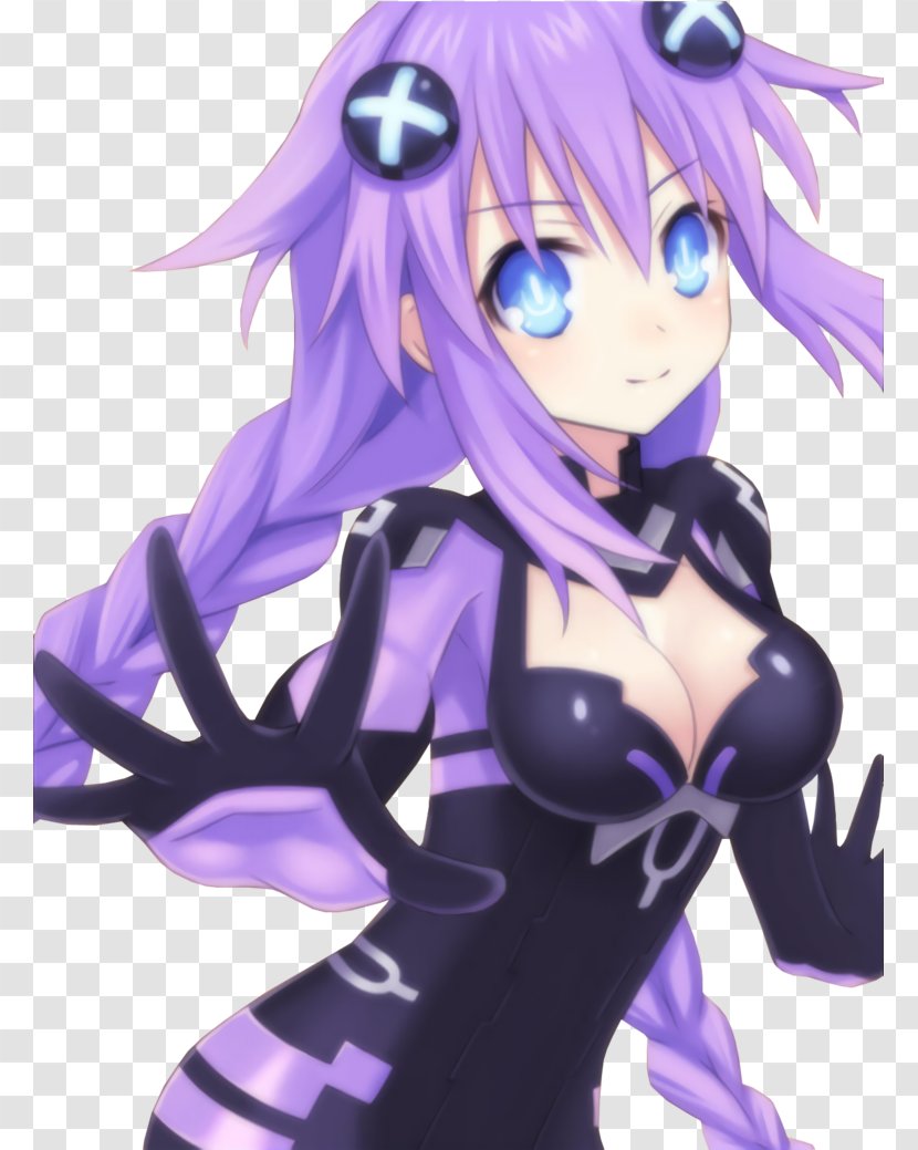 Rendering Compile Heart Purple Hyperdimension Neptunia - Flower - Purpleheart Transparent PNG