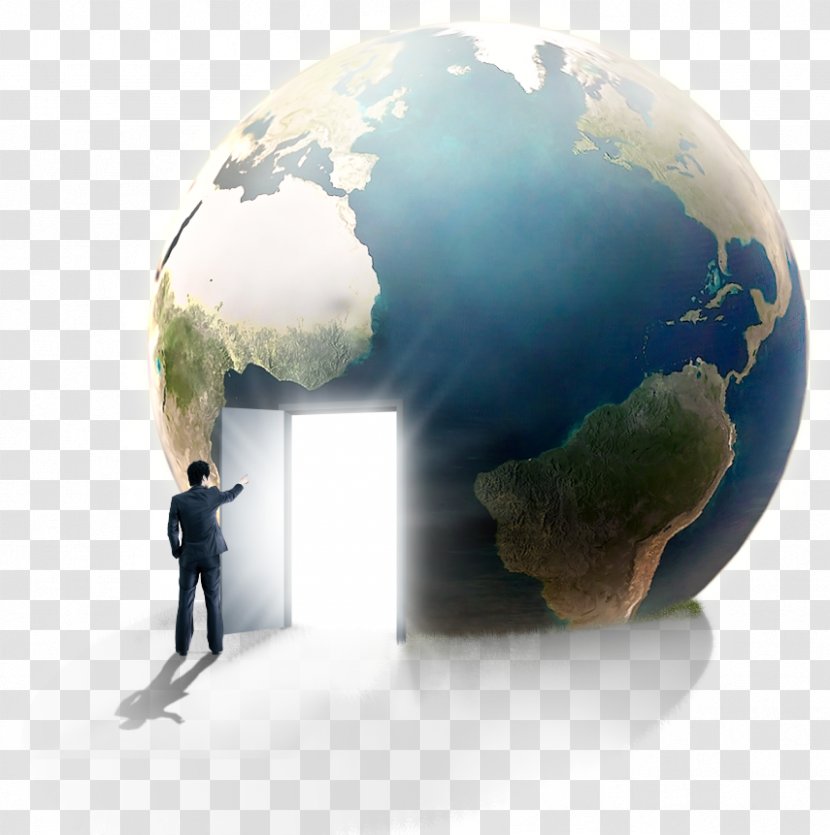 Earth Door Computer File - Human Behavior - Earth, The Effects Of Open Door, People, Creative Taobao Transparent PNG