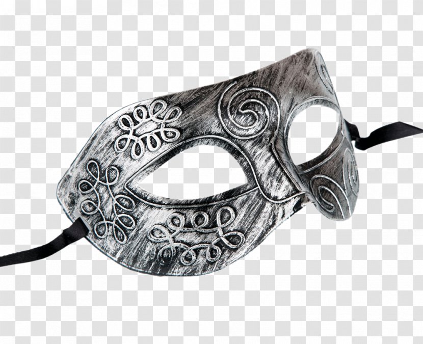 Mask Masquerade Ball Party - White - Black Dance Transparent PNG