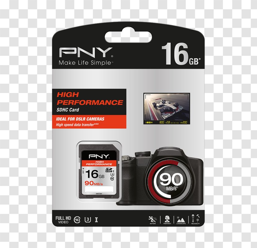 SDHC Secure Digital Flash Memory Cards PNY Technologies Computer Data Storage - Camera - Pure Privilege Transparent PNG