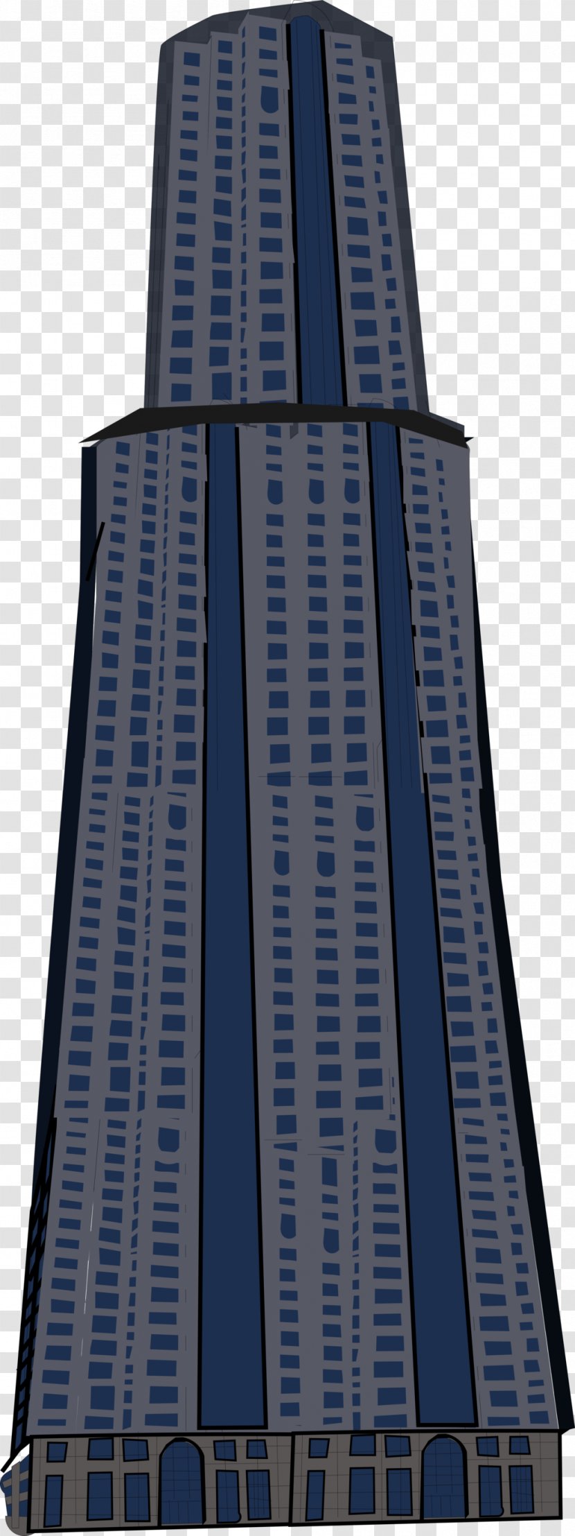 Skyscraper Facade Tower Commercial Building Transparent PNG