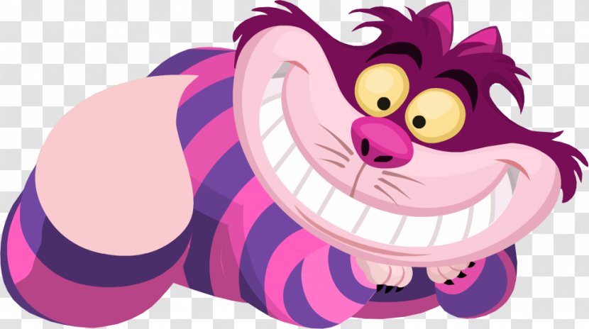 Cheshire Cat White Rabbit Queen Of Hearts - Alice In Wonderland Transparent PNG