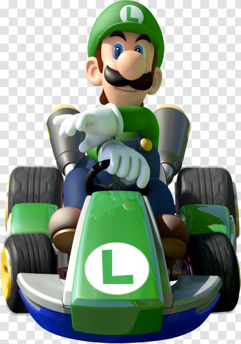 Mario Kart 8 Super Bros. Luigi - Yoshi Transparent PNG